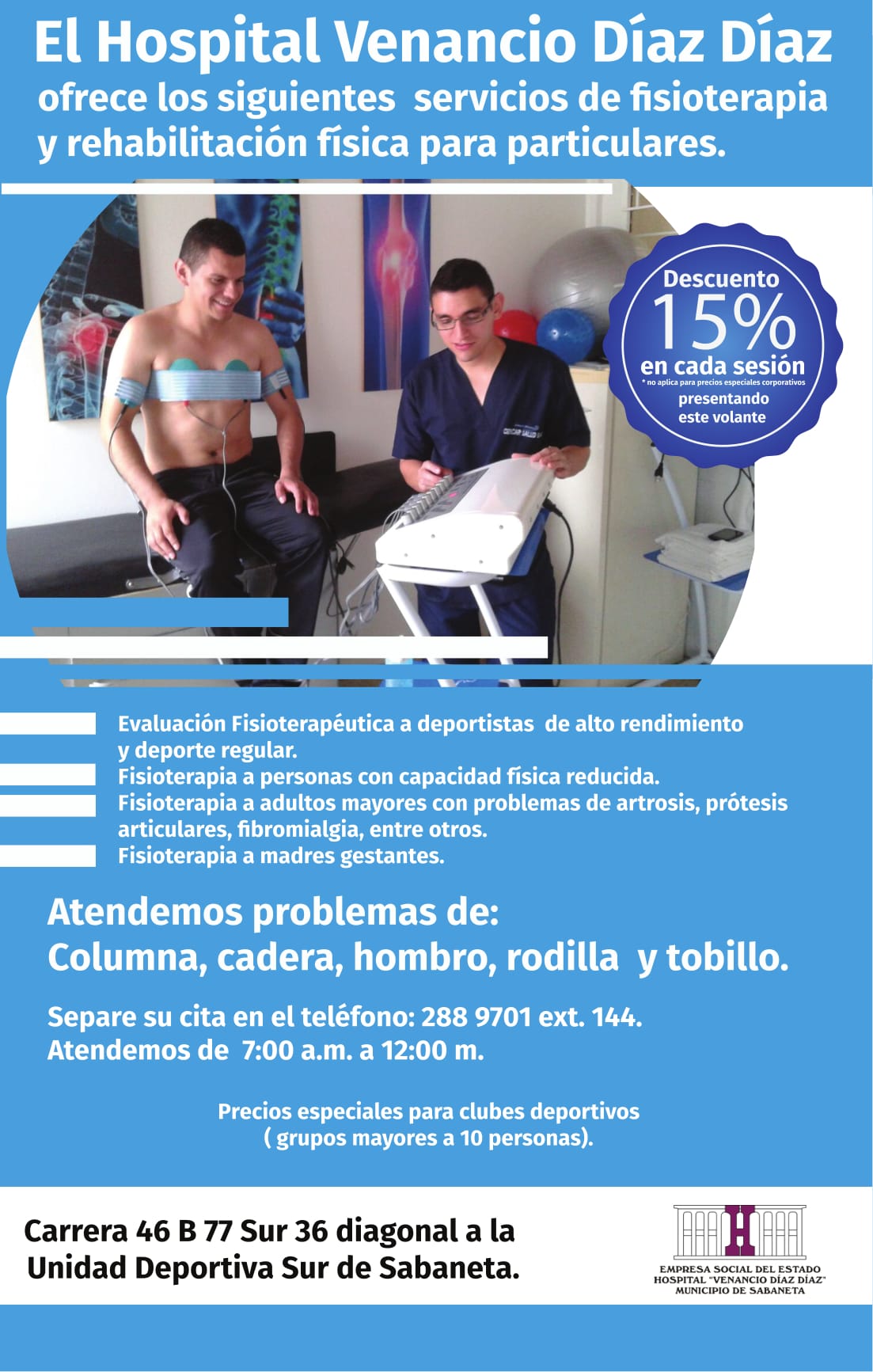 Evaluación fisioterapéutica a Deportistas